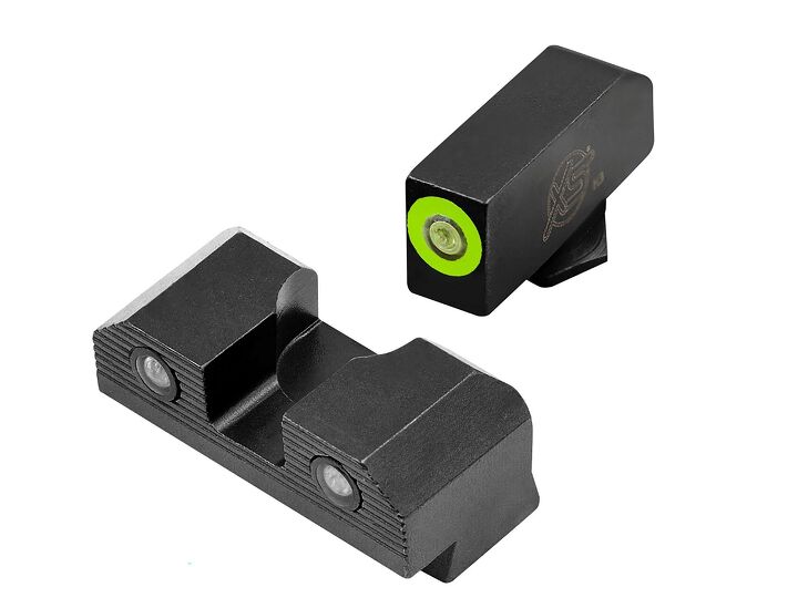 green or orange glow dot xs sights new dagger micro setup