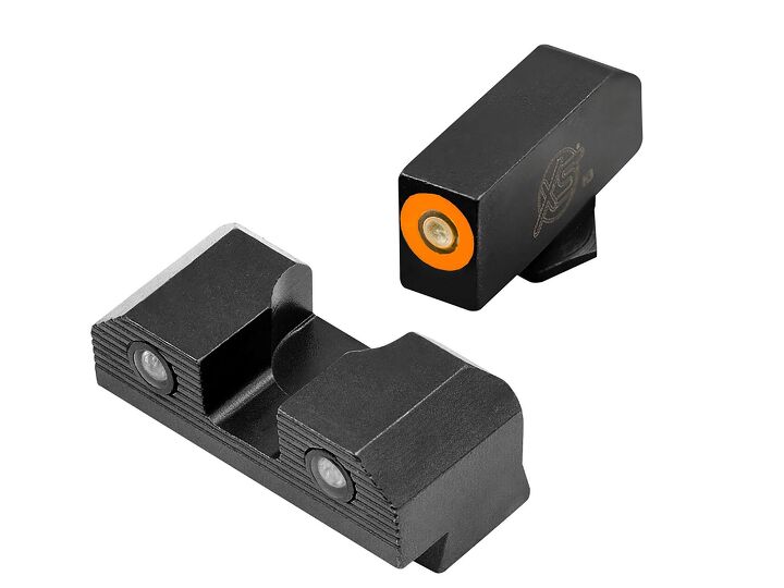 green or orange glow dot xs sights new dagger micro setup