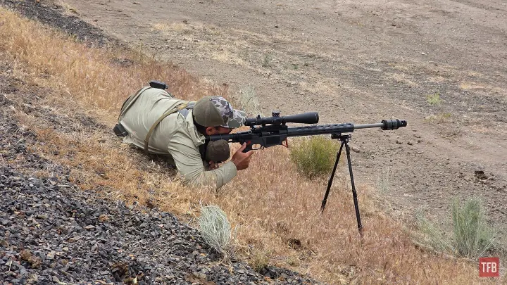 leupolds relentless rifleman toughest nrl hunter match in the west, An example of a Triple Pull bipod used by Dan B