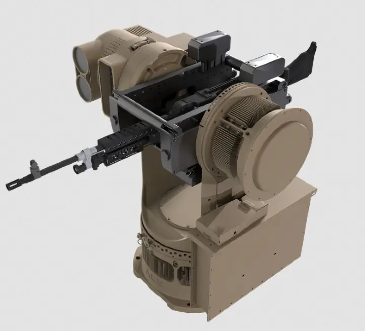 marine corps pairs autonomous m240 turret w expeditionary air defense