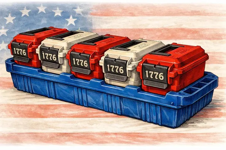 new mtm limited edition america250 ammo crates in 5 can 4 can models