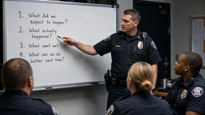 front line friday 23 after action reviews officers will actually use