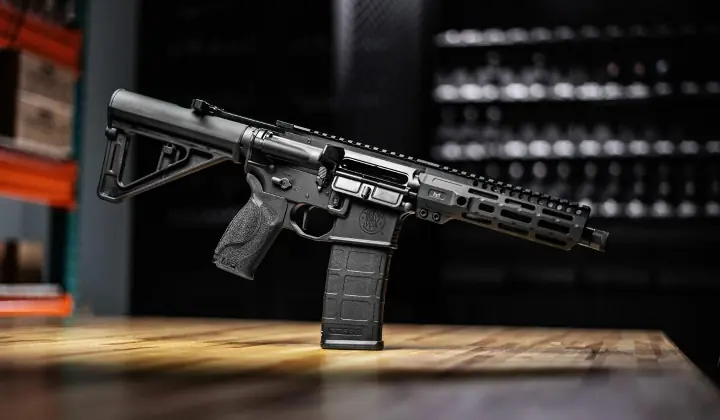 smith wesson adds to m p15 line with axe pistol sbr in 300 blk