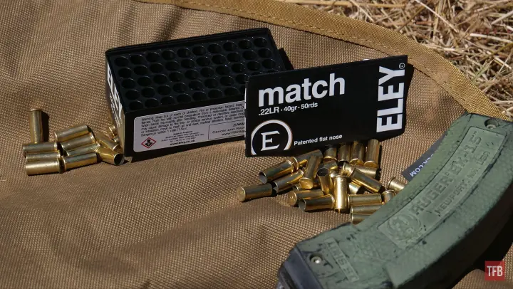 the rimfire report eleys penultimate 40 gr match flat nose