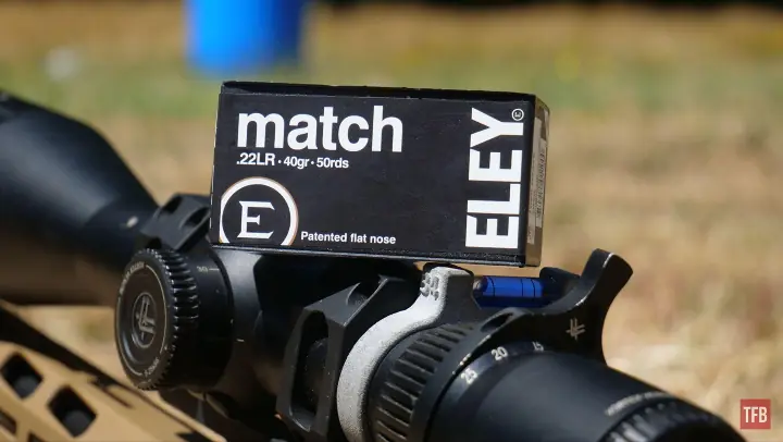 the rimfire report eleys penultimate 40 gr match flat nose