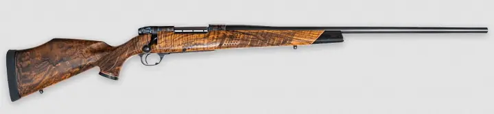 weatherby anniversary mark v a quarter bore for a quarter millennium