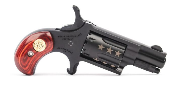 wheelgun wednesday a stealthy hideout revolver for americas birthday, The only revolver that will fit the buckle is the company s 1 inch 22LR model North American Arms
