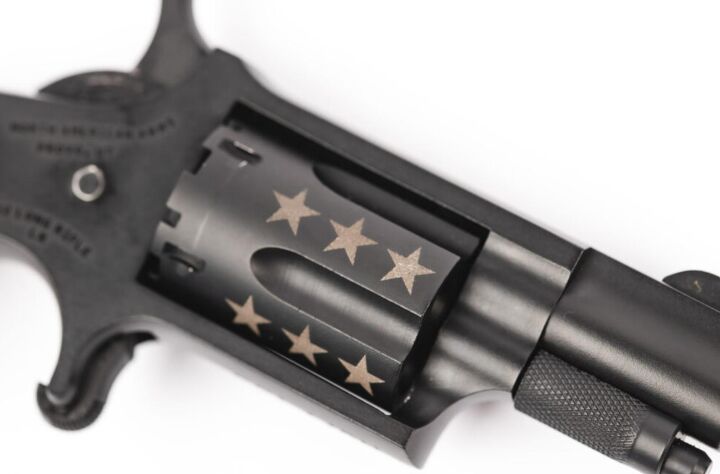 wheelgun wednesday a stealthy hideout revolver for americas birthday, Star spangled finish for America s big birthday North American Arms