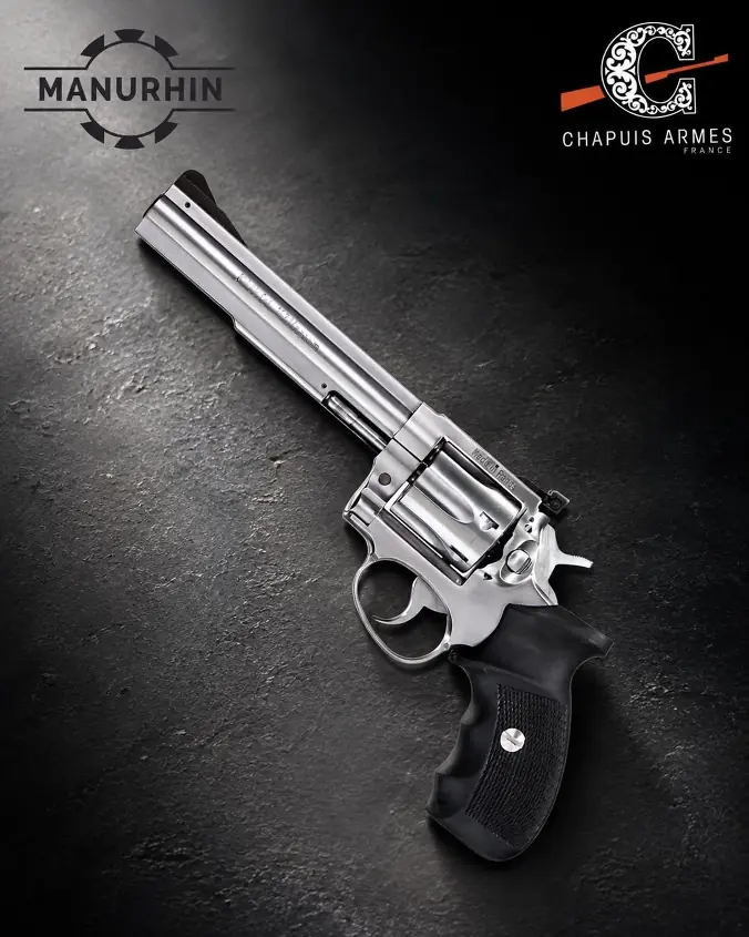 wheelgun wednesday good news everyone the manurhin mr88 is back, That long barrel means the SX model is used for sport shooting not walking a police beat Manurhin