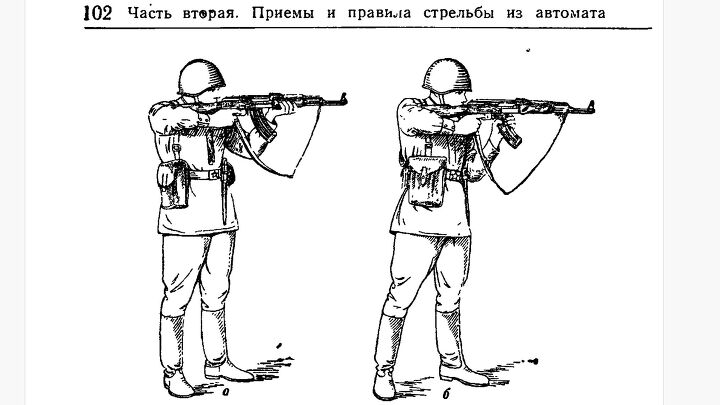 why do movie armorers and consultants make mistakes my experience, Soviet army manual from 1950 note the elbow position
