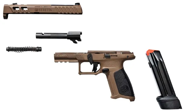 beretta apx a1 ported adds ported barrel optics ready slide