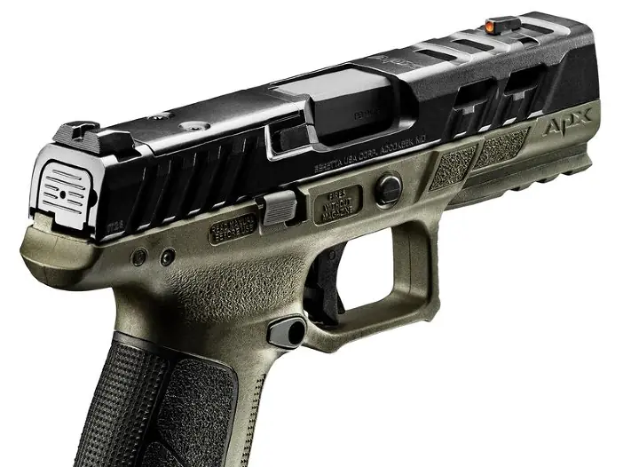 beretta apx a1 ported adds ported barrel optics ready slide