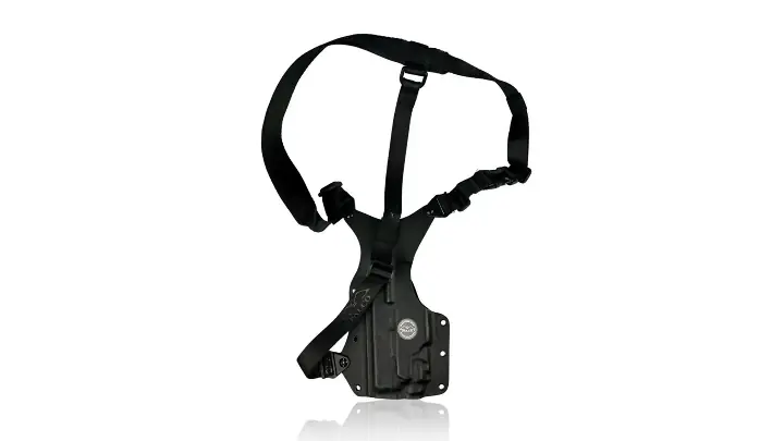 falco adds weapon light options to kydex chest holster lineup