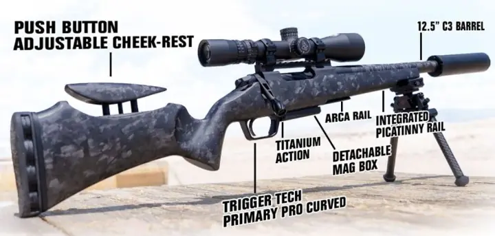 fierce firearms wingman sbr carbon fiber barrel in three creedmoors