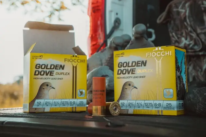 fiocchi america unveils new 12 gauge shotshells in golden dove duplex