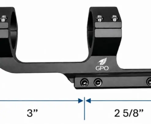 german precision optics announces gpo setback cantilever mount
