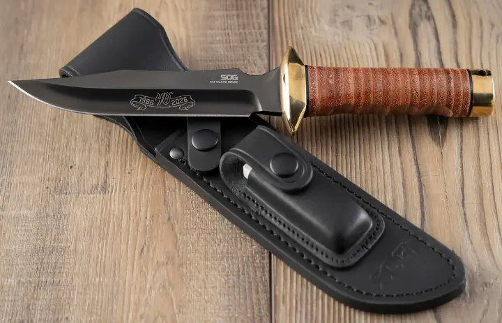 limited to 500 sog 40th anniversary fat guard bowie
