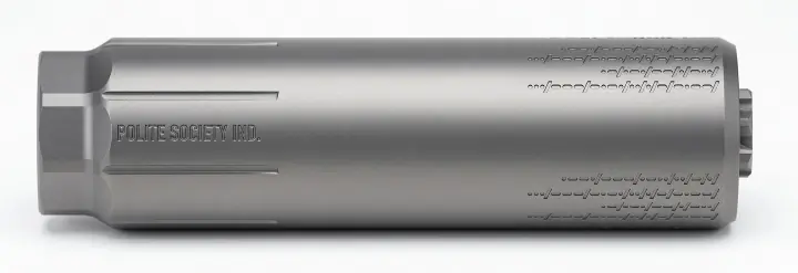 polite society industries launches six 3d printed suppressors