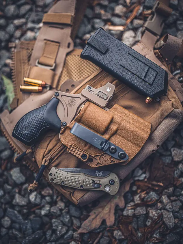 potd ported polished s w 442 with optic integration