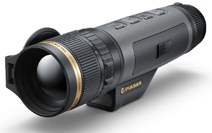 pulsar telos lrf xt50 thermal monocular with integrated rangefinder