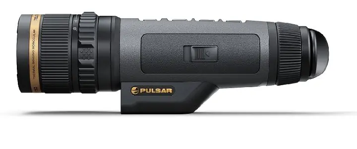 pulsar telos lrf xt50 thermal monocular with integrated rangefinder