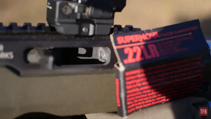 the rimfire report pmac supernova 22lr tracer plink in color