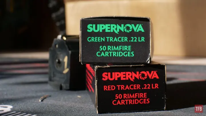 the rimfire report pmac supernova 22lr tracer plink in color