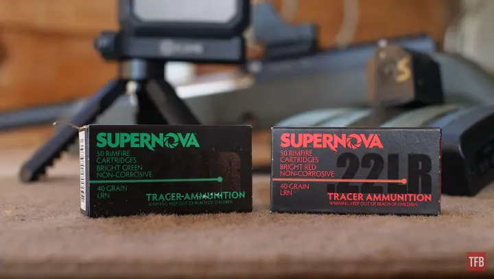 the rimfire report pmac supernova 22lr tracer plink in color