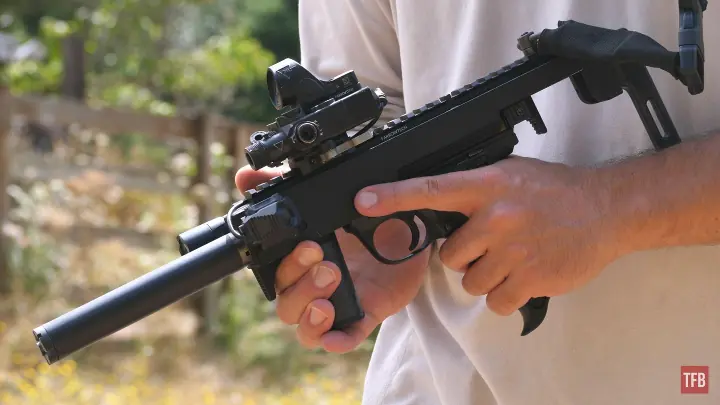 the rimfire report the farrowtech ruger mark iv 22r pdw kit