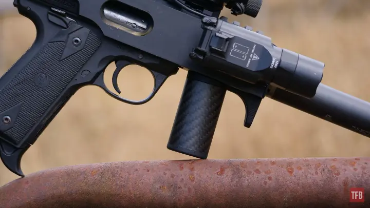 the rimfire report the farrowtech ruger mark iv 22r pdw kit