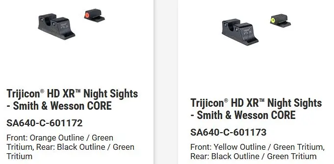 trijicon expands hd hd xr night sight portfolio