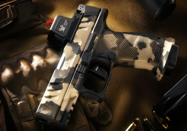 walther pdp pro e ledger vortex sight desert camo 300 only