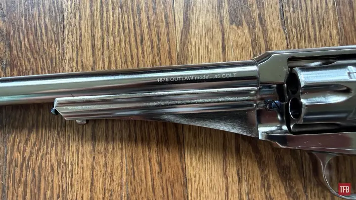 wheelgun wednesday uberti frank 1875 single action army outlaw