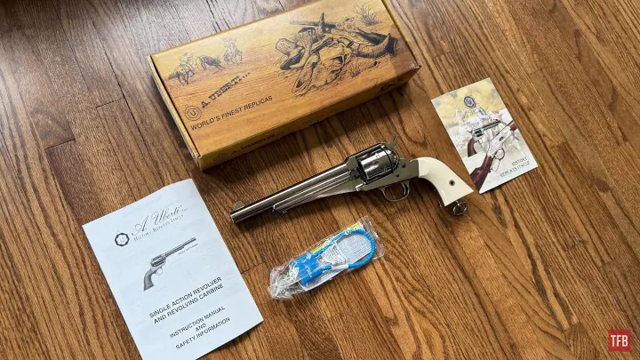 wheelgun wednesday uberti frank 1875 single action army outlaw