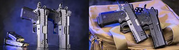 witness2311 xxx series double stack compact 9mm 1911 pistols