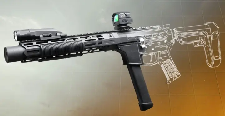 cmmg s 6 5 zeroed banshee ships with the can attached