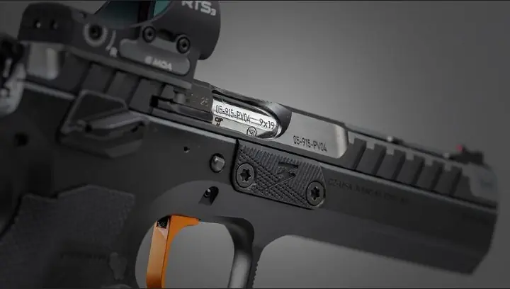 cz ts 3 orange competition pistol now available in the us