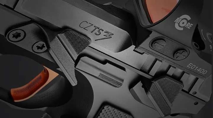 cz ts 3 orange competition pistol now available in the us