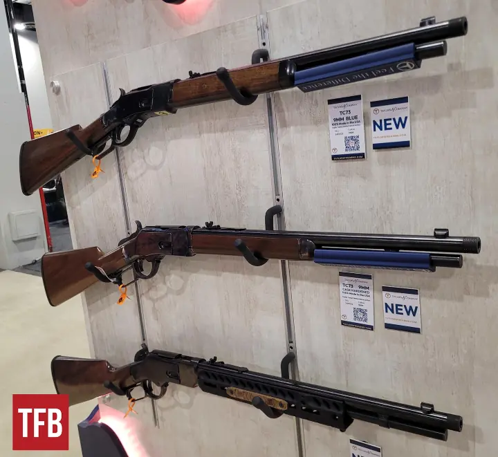 fudd friday some thoughts on suppressed hunting options, Even traditional lever guns like these can be configured with threaded muzzles for suppressors now Zac K