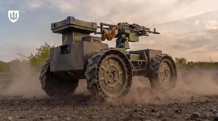 kalashnikov on wheels ukrainian forces deploy robotic turrets