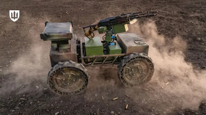 kalashnikov on wheels ukrainian forces deploy robotic turrets