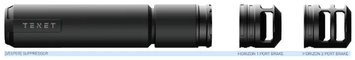 tenets new ultralight vesper suppressor line