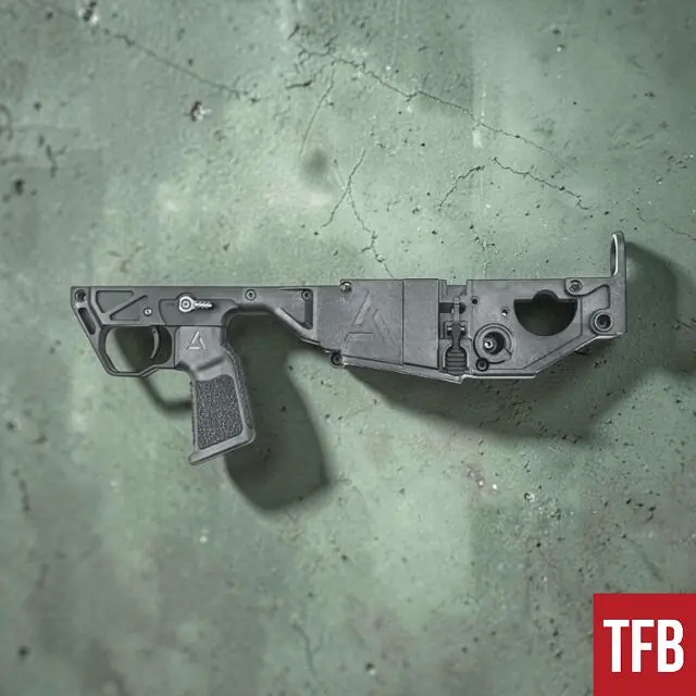 tfb review bullpup chassis evaluation jakl vs jakl, Black Talon Tactical SRU on the left A3 Industries Triad on the right