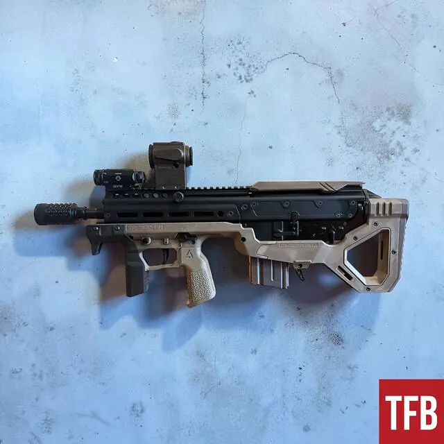 truck guns part 4 bullpups, PSA Jakl w BTT SRU chassis Zero Tech Thrive HD 1x Prism RovyVon GL4 Pro