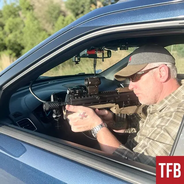truck guns part 4 bullpups, PSA Jakl in a BTT SRU w Zero Tech Thrive HD 1x Prism and RovyVon GL4 Pro